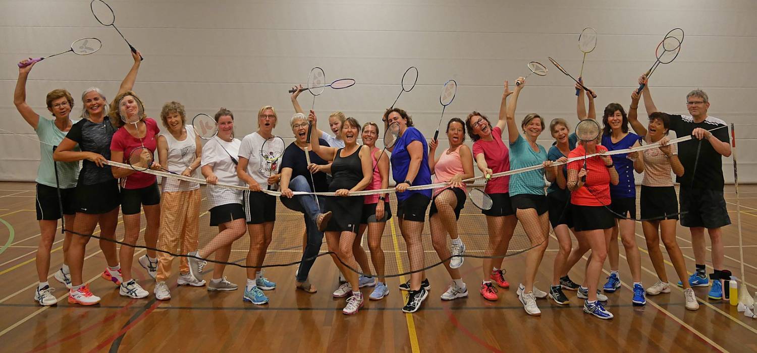 Badminton Overdag (Foto uit 2018).