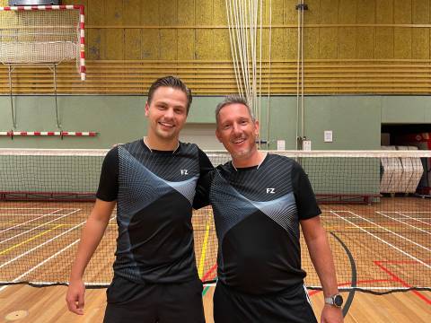 Trainers Tomas Spanbroek en Ralph Duijndam