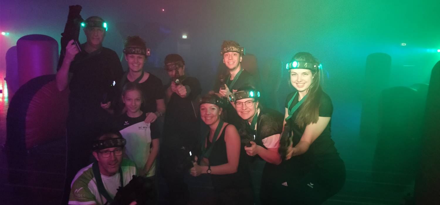 Lasergamen in Sporthal De Pijl