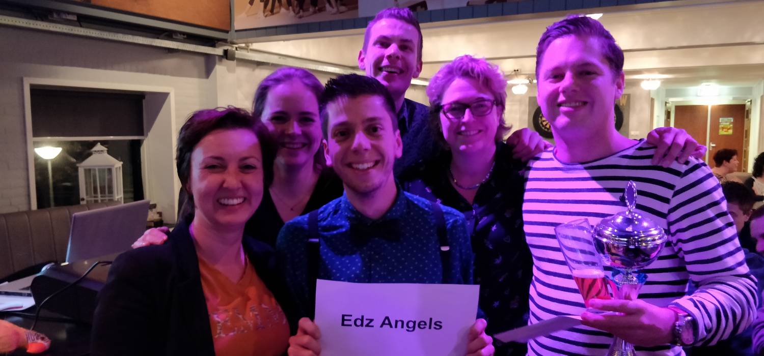 'Edz Angels' mogen zich de Beste Quizzers van BC Mix noemen.