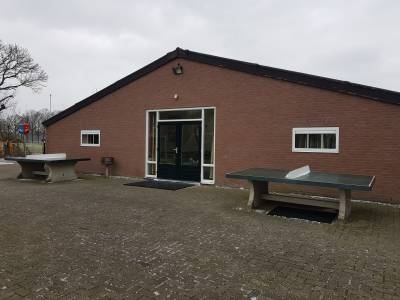 Het kamphuis voor het jeugdkamp van 2018.